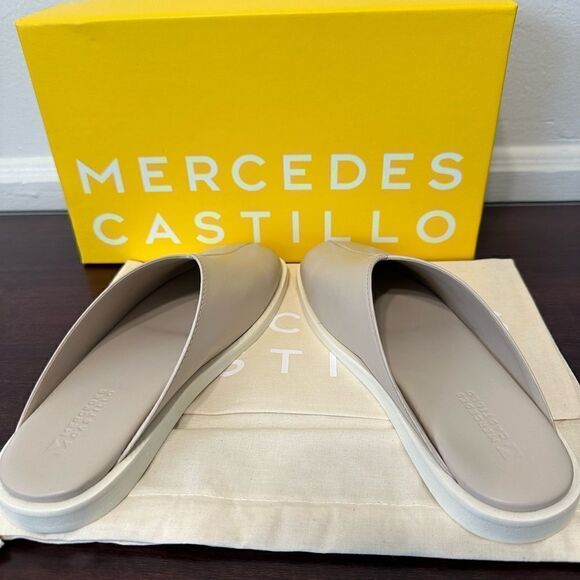 Mercedes Castillo top grain leather upper/lining cushioned Mule size 6/36, NWT - Picture 10 of 15